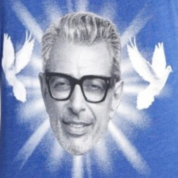 “ZEN GOLDBLUM” Jeff Goldblum Graphic Tee T-shirt Women’s Medium from ModCloth - Picture 2 of 11